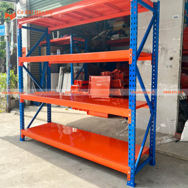 Kệ trung tải 4 tầng tải 500kg